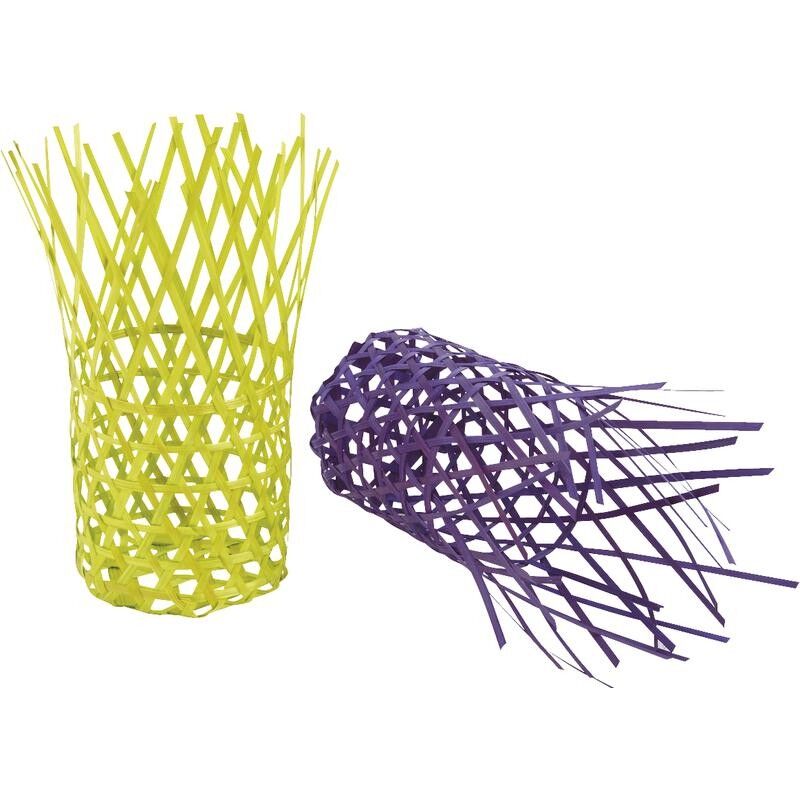 Cestino in bambù colorato-CCF1540