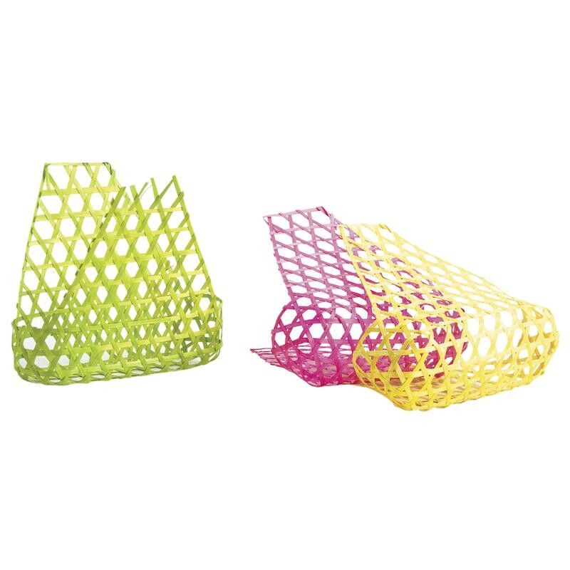 Openwork bamboo basket-CCF1890