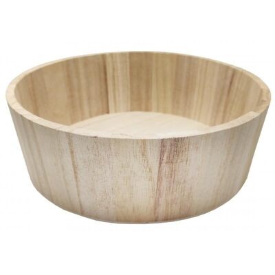 Round basket in natural wood-CCO1470