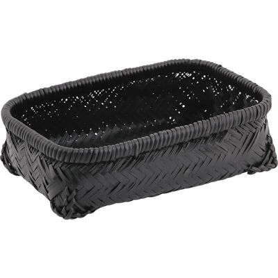 Basket in bamboo and rattan-CCO6880
