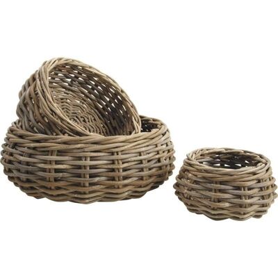 Ball baskets in gray poelet-CCO771S
