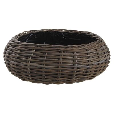 Round baskets in gray poelet-CCO836SP