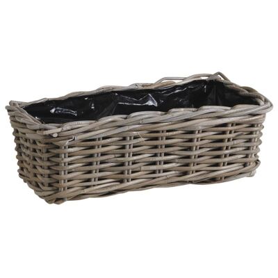 Gray pot planter-CCO8380P