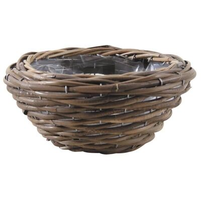 Round gray poelet baskets-CCO899SP