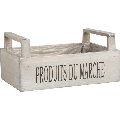 Corbeille en bois Produits du marché-CDA4360P