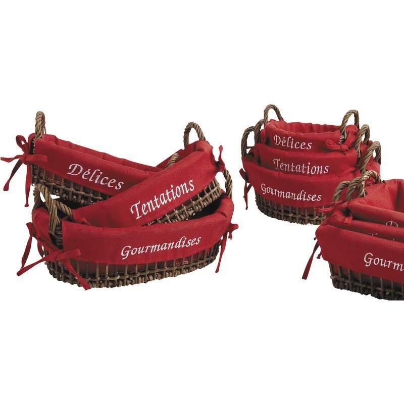 Wicker baskets-CDA451SC