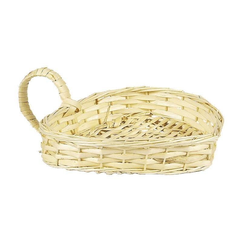 Cesto in stecca bianco-CFA1450