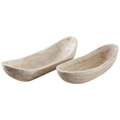 Paulownia boat baskets-CFA274S