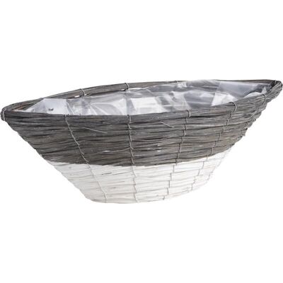 Wooden boat basket-CFL1580P