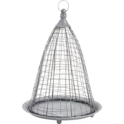 Corbeille cage en zinc-CFL1590