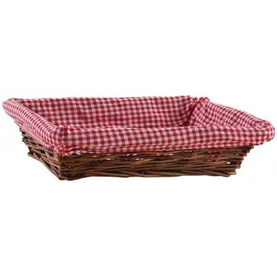 Manne wicker gingham lining-CMA2060C