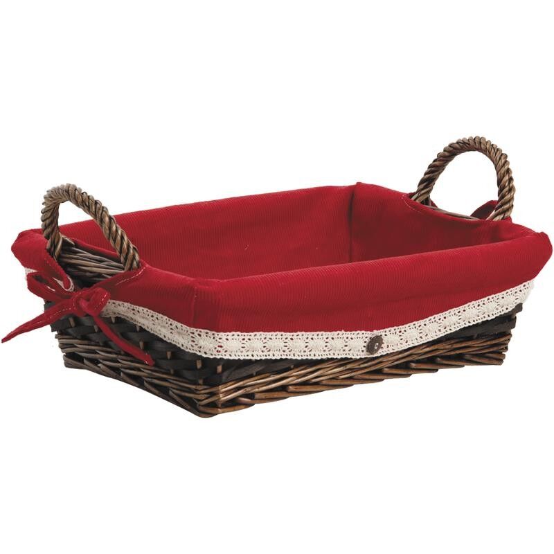 Cesto in vimini e legno-CMA3520C