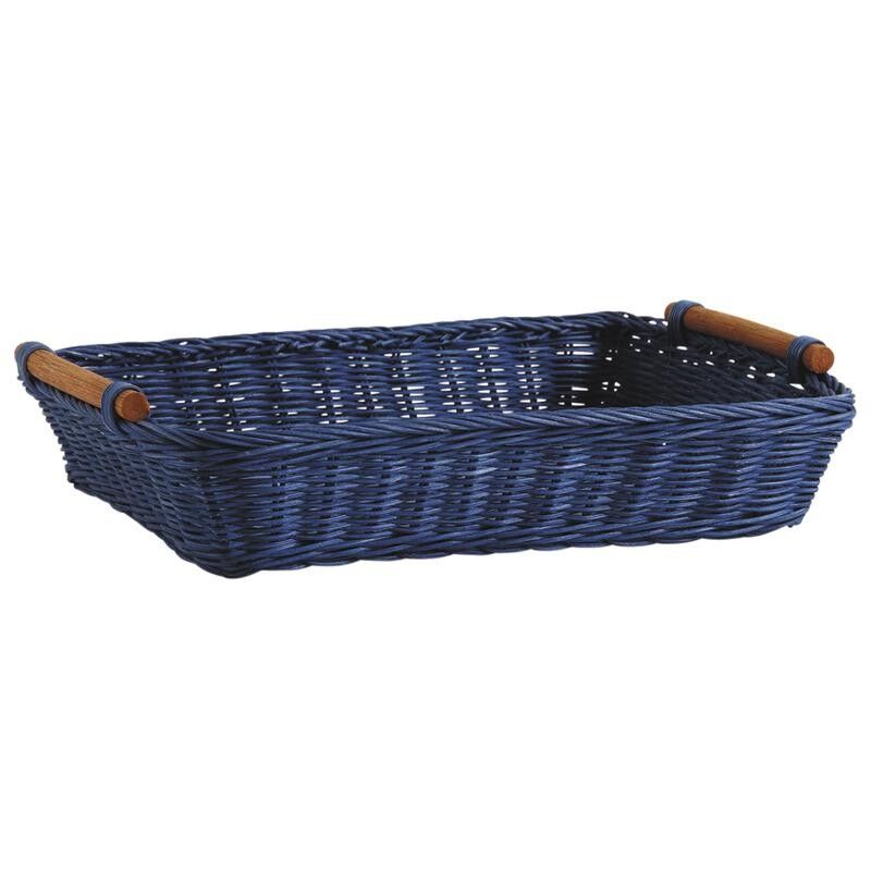 Manne in rattan tinto blu-CMA4170