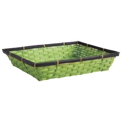 Green bamboo basket-CMA4220