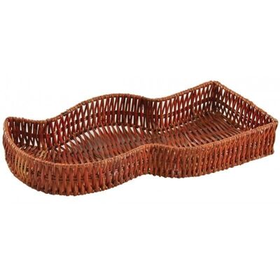 Christmas clog basket in fern-CNO1570