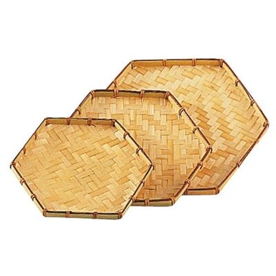 Flat bamboo basket-CPL1131