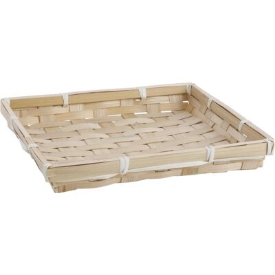 Flat bamboo basket-CPL1541