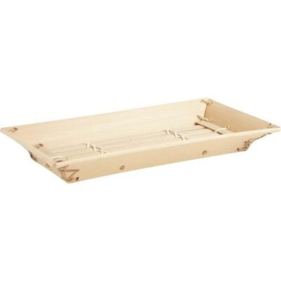 Flat rectangular bamboo basket-CPL1640