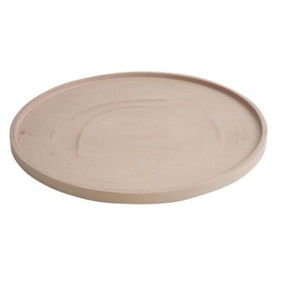 Round wooden tray-CPL1900