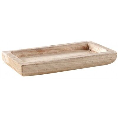 Rectangular wooden tray-CPL1960