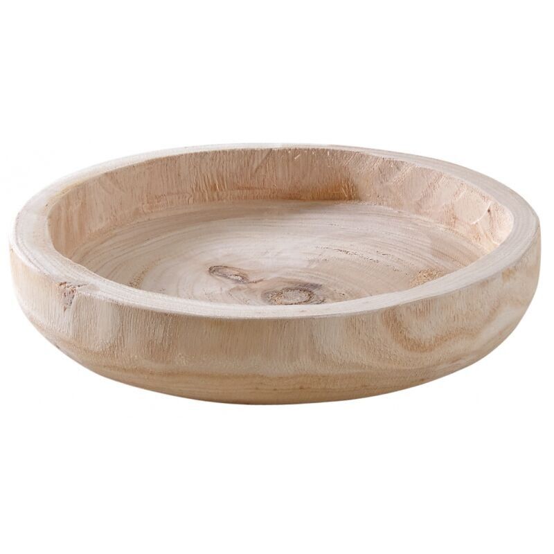 Round wooden tray-CPL1971