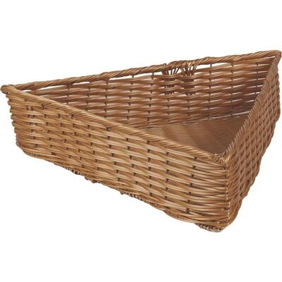 Synthetic rattan triangle basket-CPR2170