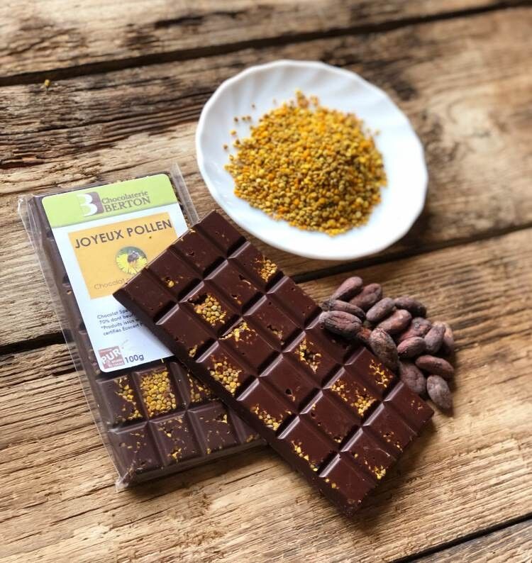 Tablette Chocolat Bio Joyeux Pollen