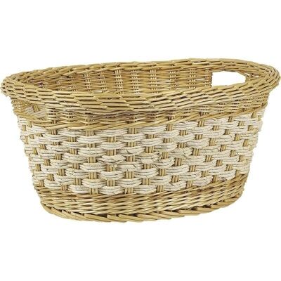 Wicker and corn storage baskets-CRA259S