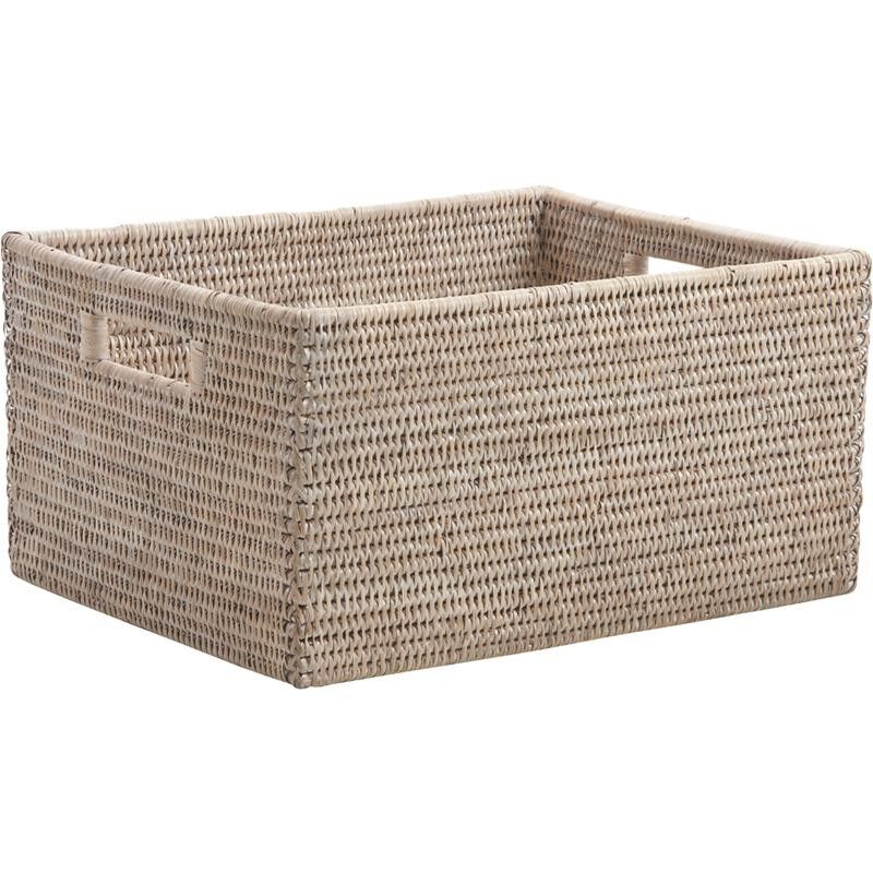 Rattan storage basket-CRA2994