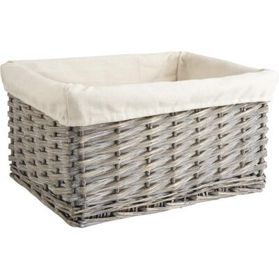 Wicker storage basket-CRA3504C