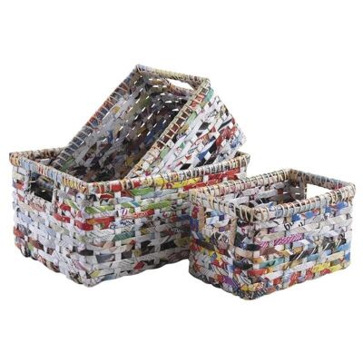 Recycled paper storage bins-CRA465S