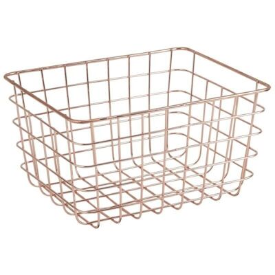 Rectangular copper metal basket-CRA4731