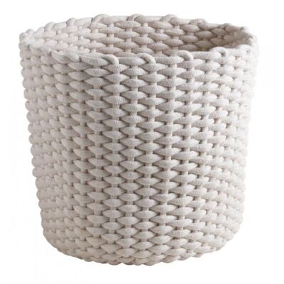 Round cotton rope baskets-CRA494S