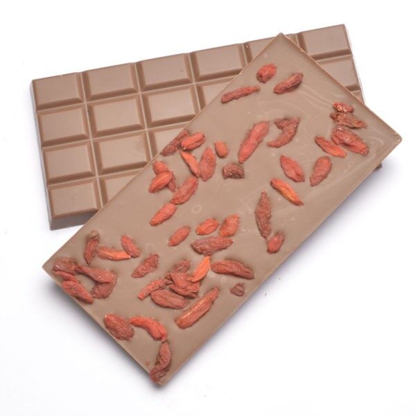 Tablette Chocolat Bio Lait Goji