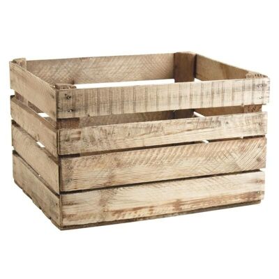 Rustic wooden crate-CRA5390