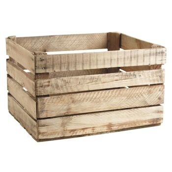 Caisse en bois rustique-CRA5390