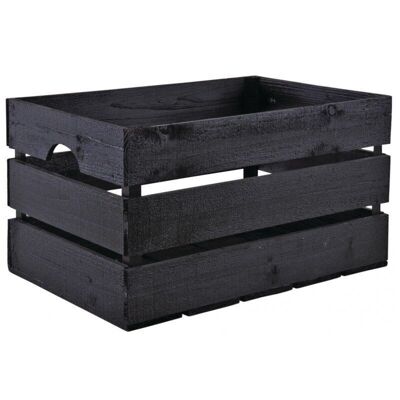 Painted wooden crate-CRA5500