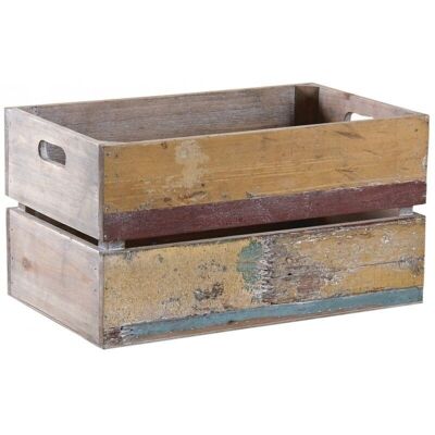 Recycled wood crate-CRA5680