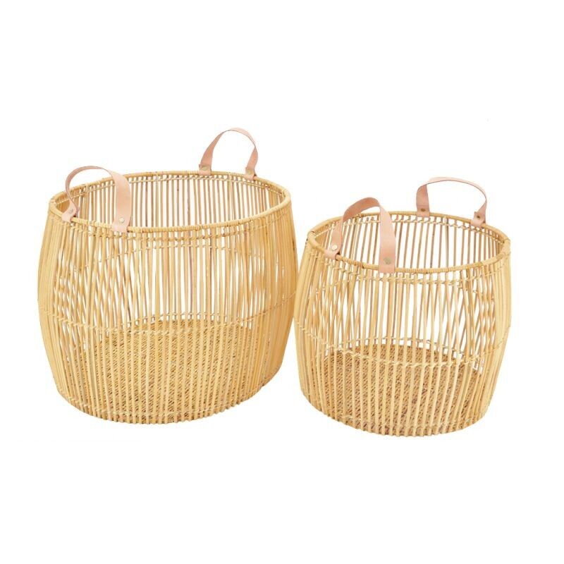 Cesti in rattan naturale-CRA587S