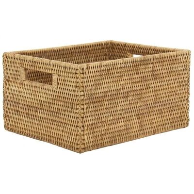 Natural rattan storage basket-CRA5921