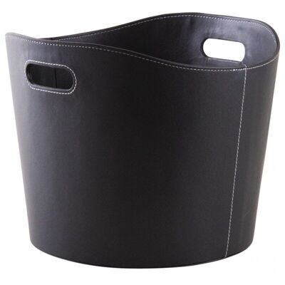 Black storage basket-CUT1560