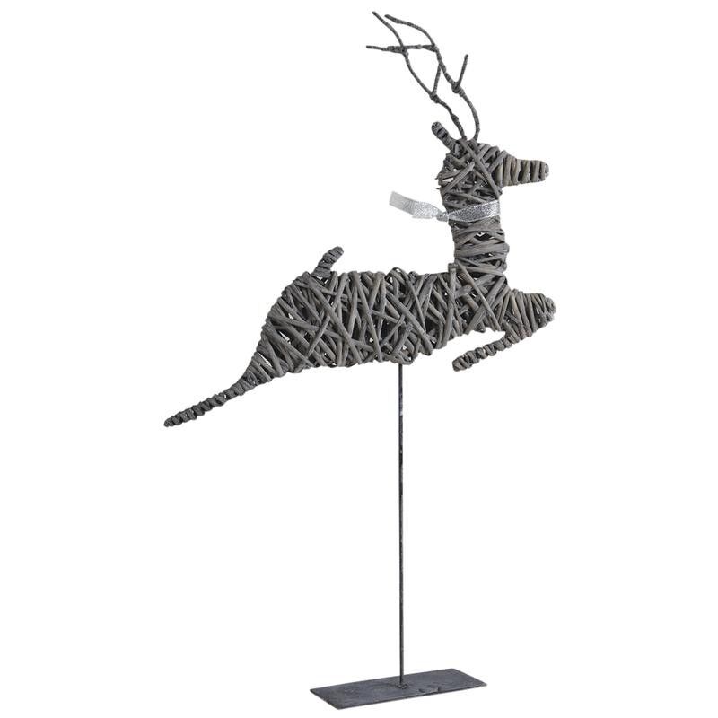 Cervo in vimini macchiato-DAN2330