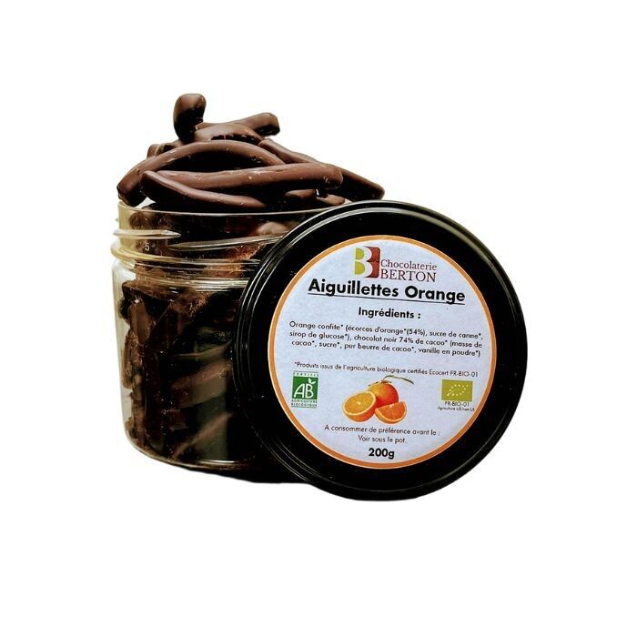 Aiguillettes Oranges Bio - Pot de 200g
