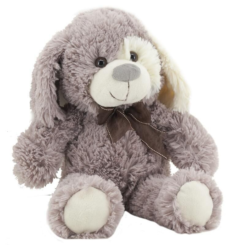 Peluche cane grigio-DAN2822C