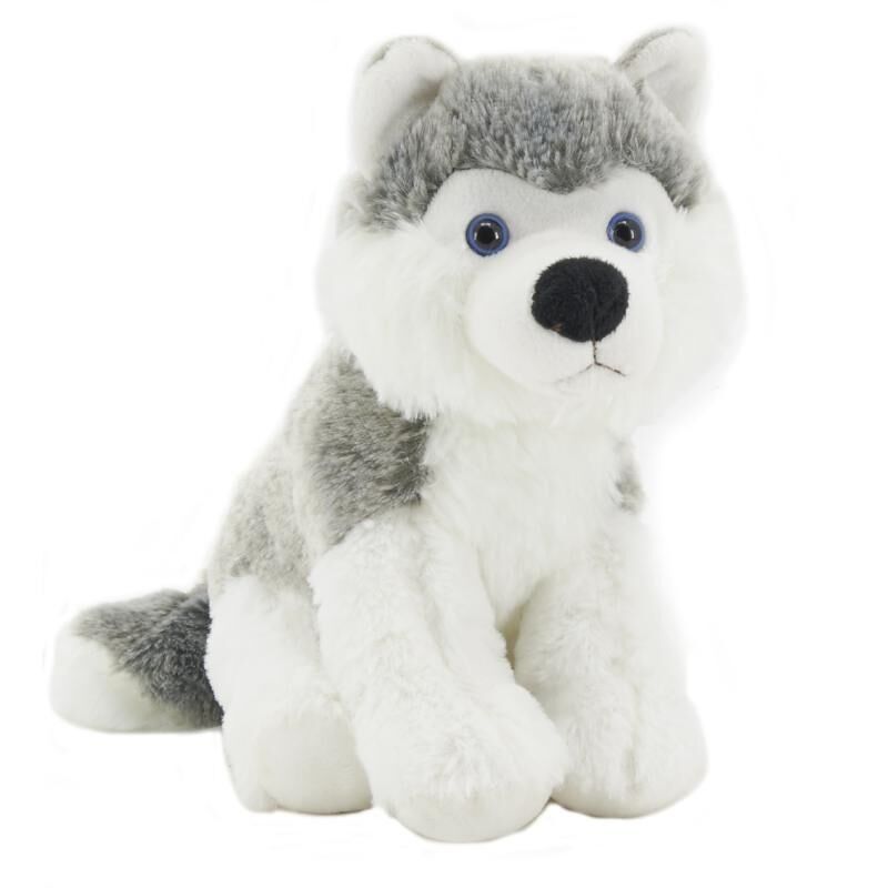Polyester husky plush toy-DAN3091