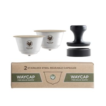 Waycap Kit Complet pour Capsule Dolce Gusto 2 1