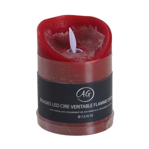 Bougie à LED télécommandable parfumée fruits rouges-DBO2141