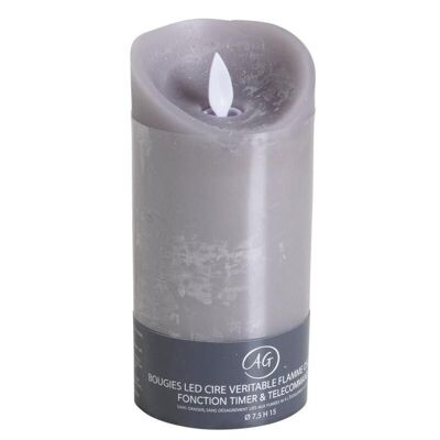 Bougie à LED télécommandable parfumée fleur de coton-DBO2573