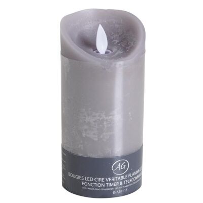 Vela LED con control remoto con aroma a flores de algodón-DBO2573