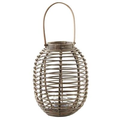 Gray pot lantern-DBO2590V